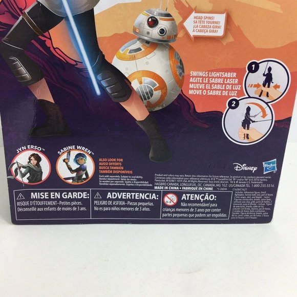 Star Wars Forces Of Destiny Rey Of Jakku And BB-8 Adventure Set Disney Hasbro - Picture 6 of 12